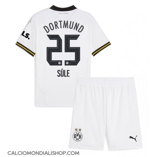 Maglie da calcio Borussia Dortmund Niklas Sule #25 Terza Maglia Bambino 2024-25 Manica Corta (+ Pantaloni corti)